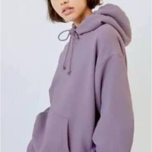 Aritzia TNA purple hoodie